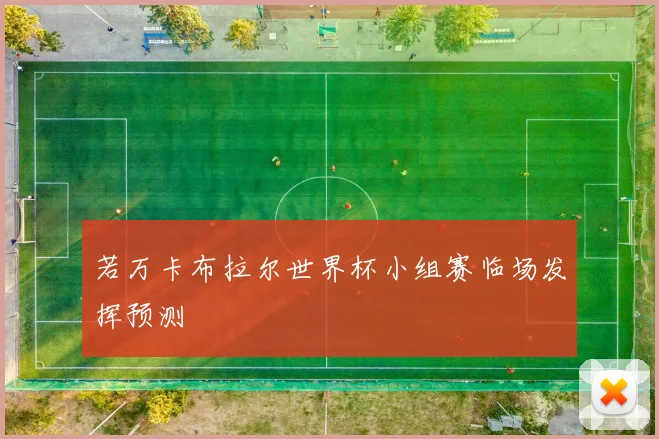 若万卡布拉尔世界杯小组赛临场发挥预测